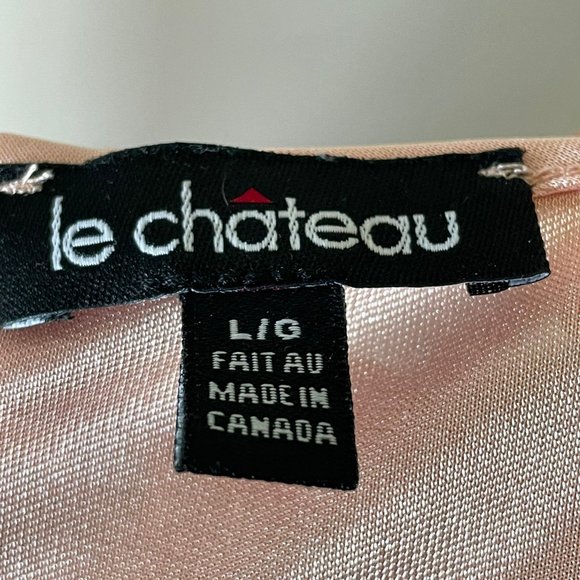 Sparkly Pink-Peach Flowy Summer Dress - Picture 4 of 8